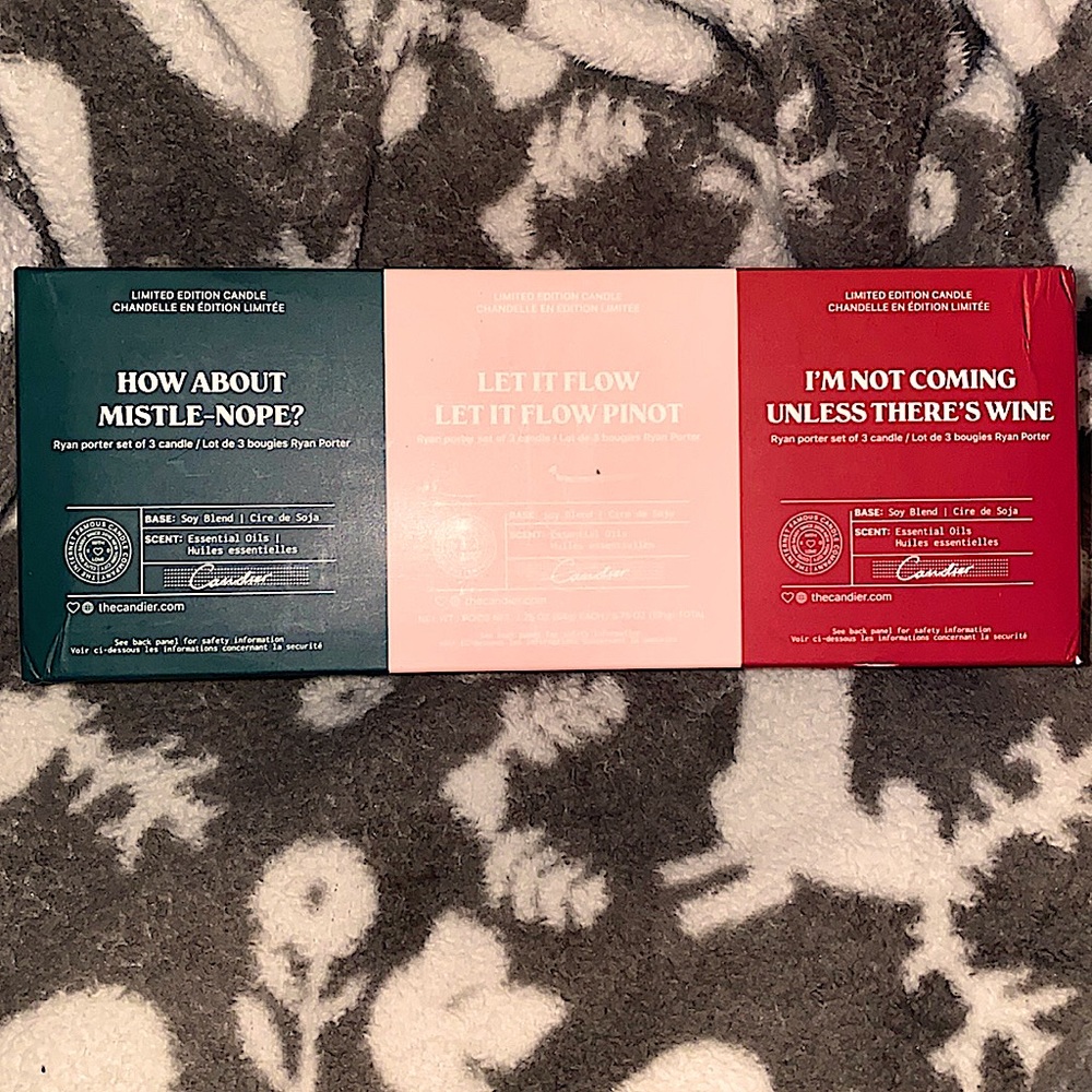 Ryan Porter 3-Candle Set (Limited Edition)